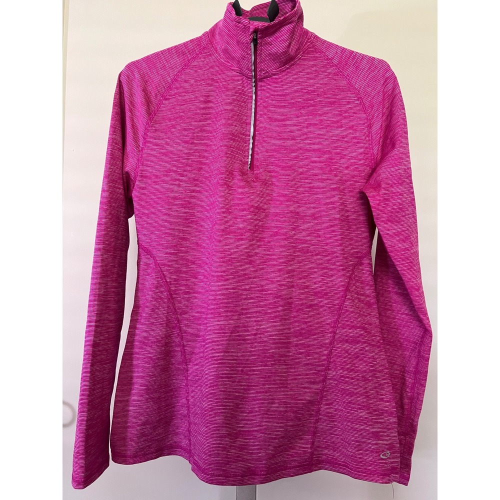 Champion Duo Dry Pink Space Dye Quarter Zip Pullover V9489-R8W